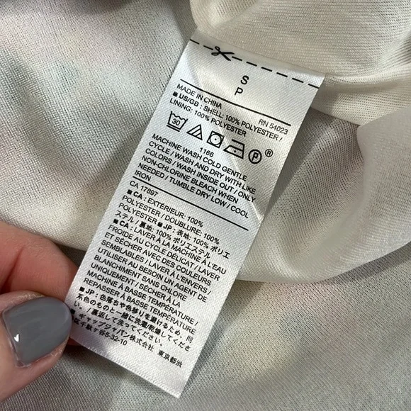 Banana Republic Ruffle Floral MIDI Dress Size Small NWT - Picture 12 of 12